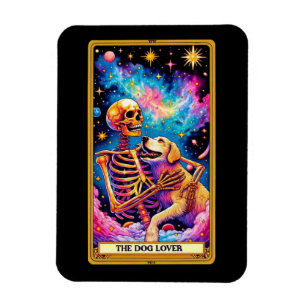 El imán de la tarjeta Tarot para el amante del per