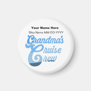 El imán de la tripulación de crucero de la abuela