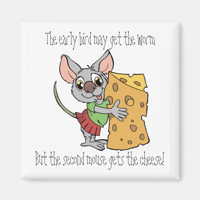 El imán de las aves tempranas (Frente)