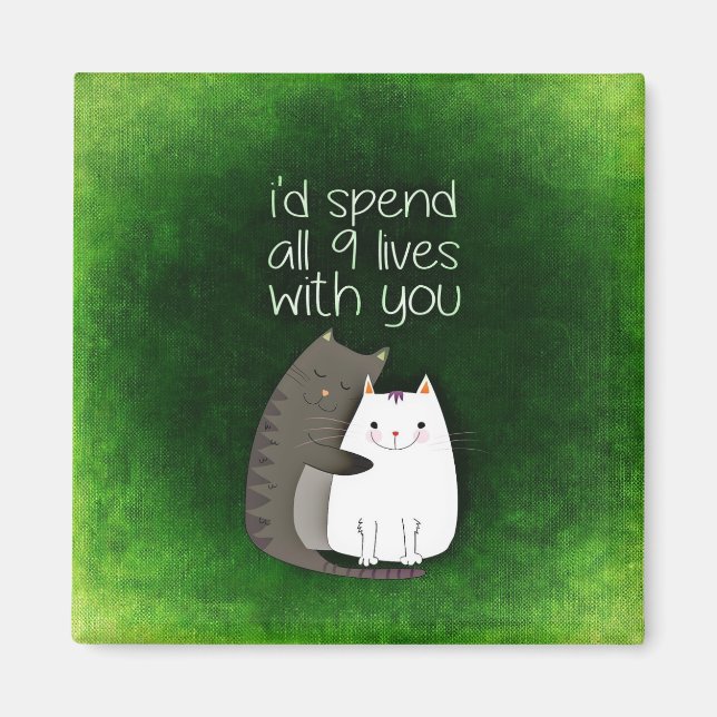 El imán de las nueve vidas (Frente)