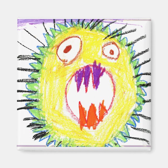 El imán de los monstruos Spike (Frente)