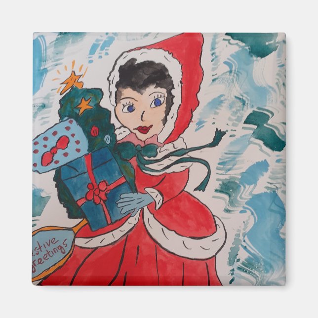 El imán de los Navidades de Santa Elena (Frente)