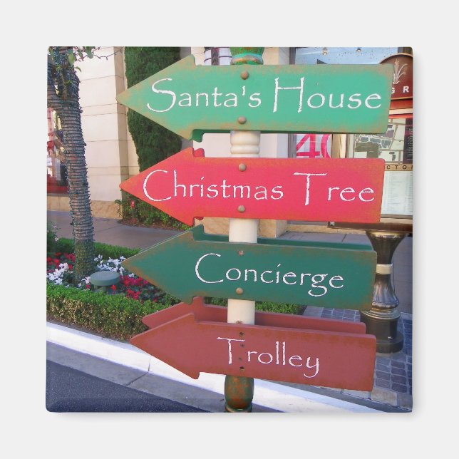 ¡El imán de los Navidades guapos! (Frente)