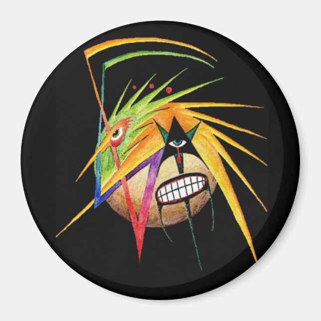 El imán de Mandala "El ajuste" (Frente)