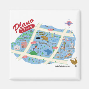 El imán de Plano Tejas