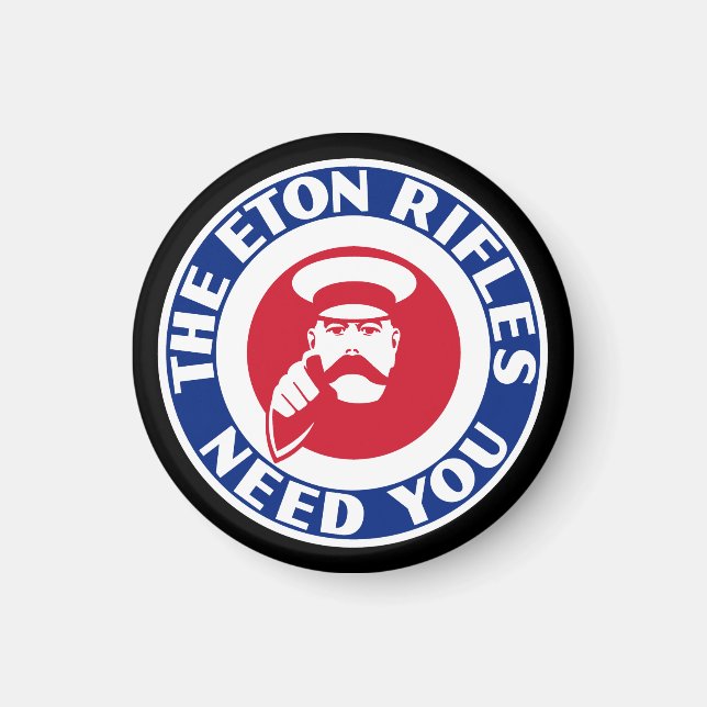 El imán de refrigerador objetivo de Jam MOD (Frente)