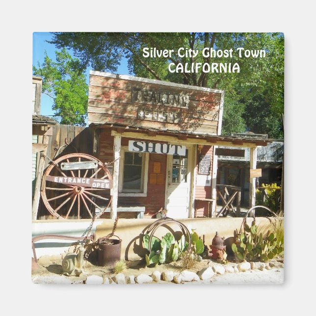 ¡El imán de Silver City Ghost Town! (Frente)
