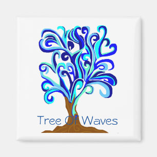 El imán del árbol de olas