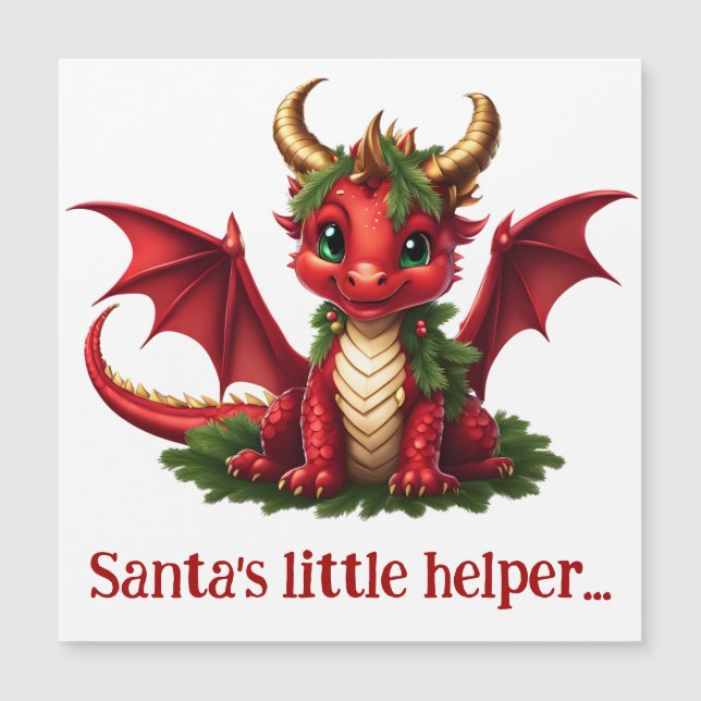 El imán del dragón de los Navidades (Anverso)