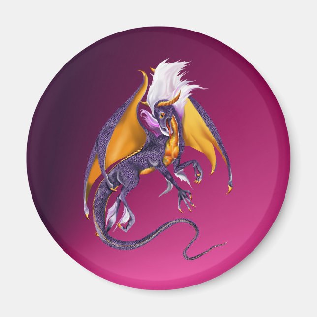 El imán del dragón morado (Frente)