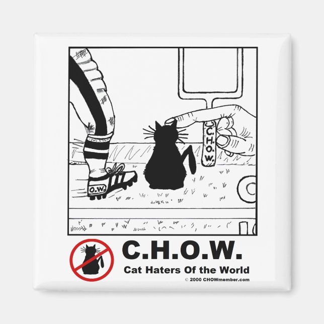 El imán del fútbol del Cat Haters (Frente)