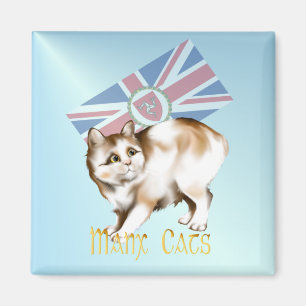 El imán del gato de la Isla de Man