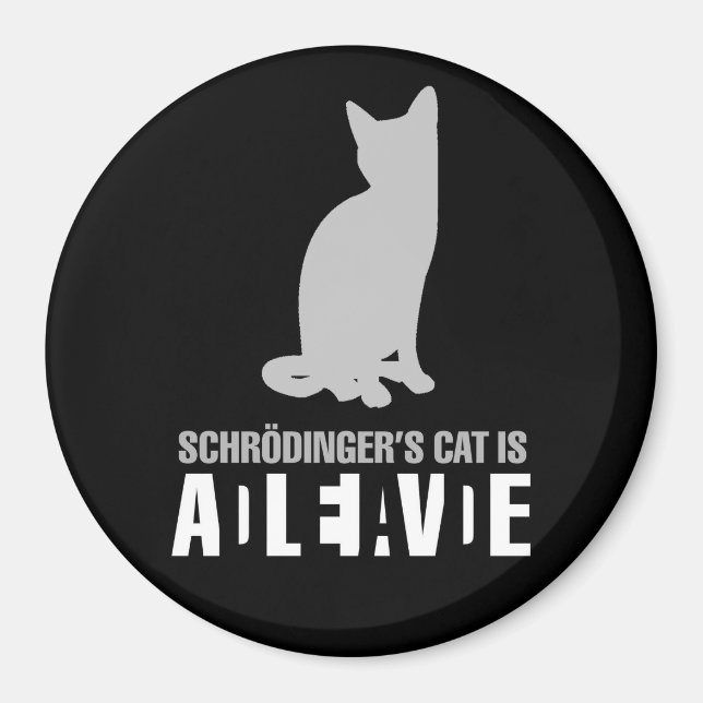 El imán del gato de Shrodinger (Frente)