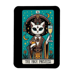El imán del gato tarot, alto sacerdote