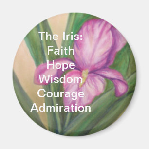 El imán del iris: FaithHopeWisdomCourage…
