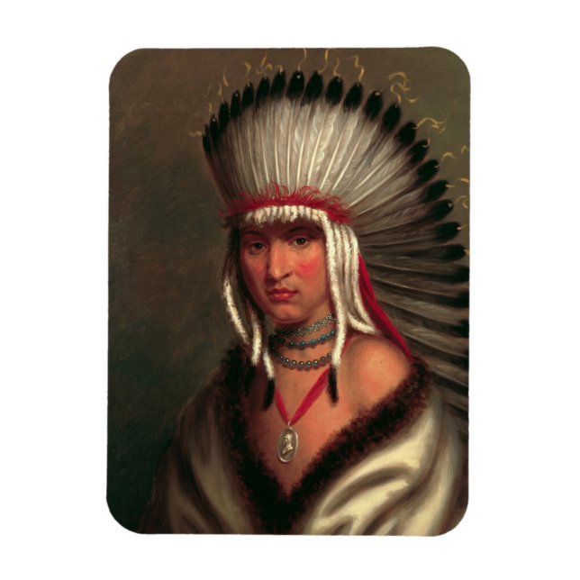 El imán del "Jefe Generoso" de King (Vertical)