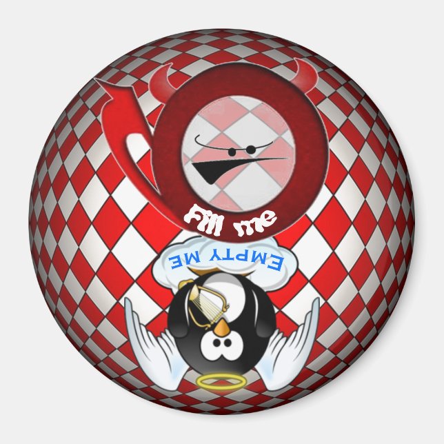 El imán del lavavajillas me hizo hacerlo (Frente)