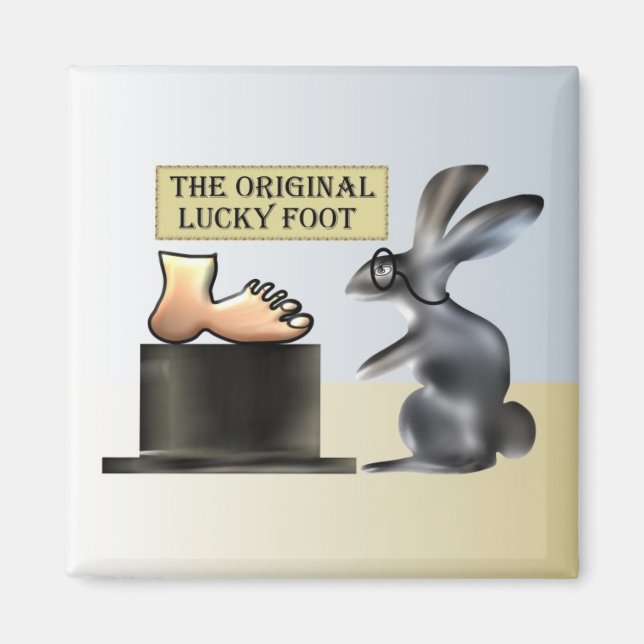 El imán del pie afortunado de Anjo Lafin (Frente)