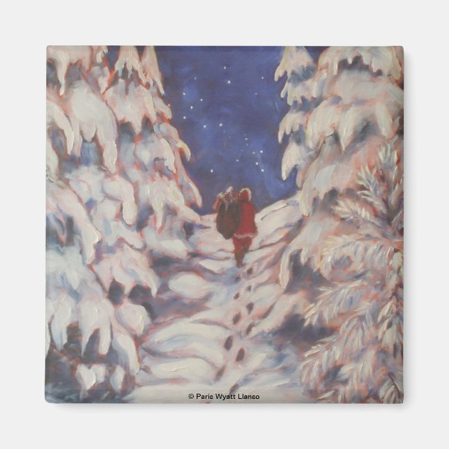 El imán del sendero de Santa María (Frente)