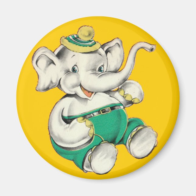 El imán feliz del elefante (Frente)