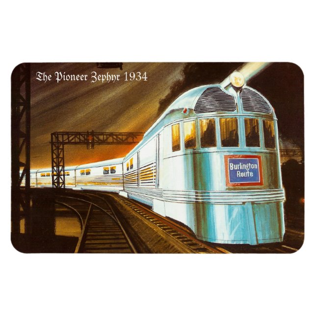 El imán flexi de primera calidad Zephyr 1934 (Horizontal)