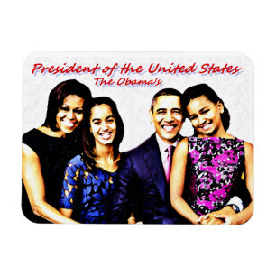El imán flexi premium de Obama