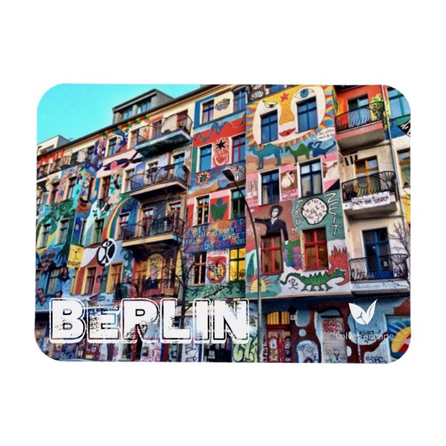 El imán frigorífico berlinés, ¡el recuerdo perfect (Horizontal)