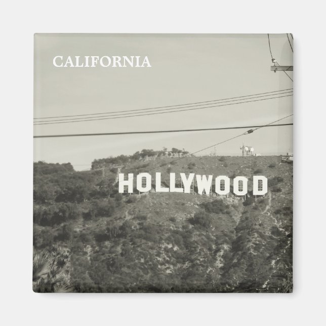 ¡El imán Hollywood de estilo antiguo! (Frente)