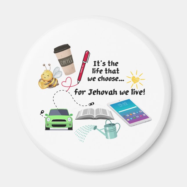 ¡El imán JW para los pioneros! (Frente)