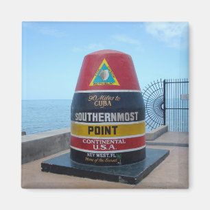 El imán más situado más al sur de Key West la