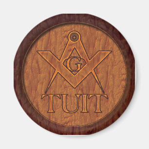 El imán Masons Round Tuit
