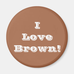 El imán me encanta Brown