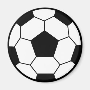 El imán negro de la bola de fútbol