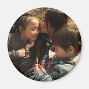 El imán personalizado del día de la madre