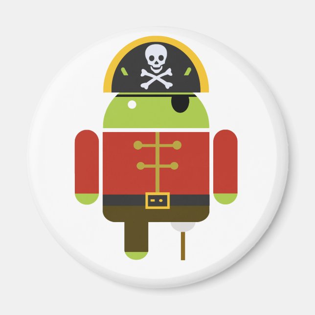 El imán pirata de Android (Frente)