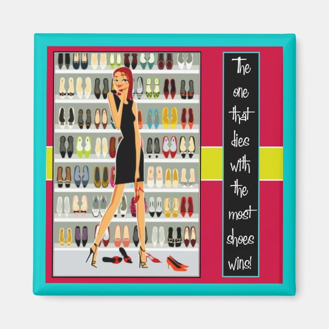 El imán Shoe Diva (Frente)