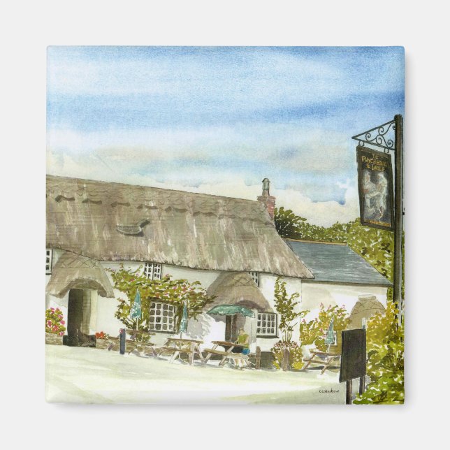 El imán "The Punch Bowl and Ladle" (Frente)