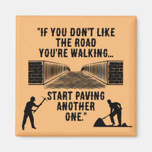 El imán "Una nueva carretera"