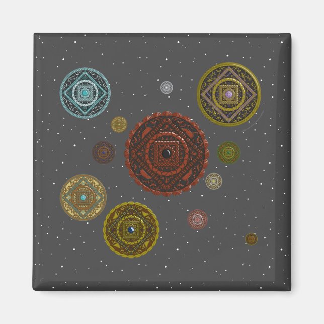 El imán zodiaco (Frente)