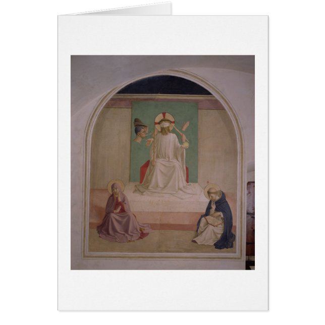 El imitar de Cristo con la Virgen y el St. Domi (Frente)