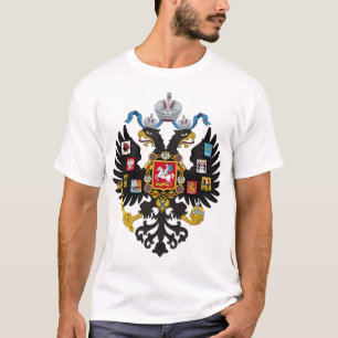 El imperio ruso doble-dirigió la camisa del águila