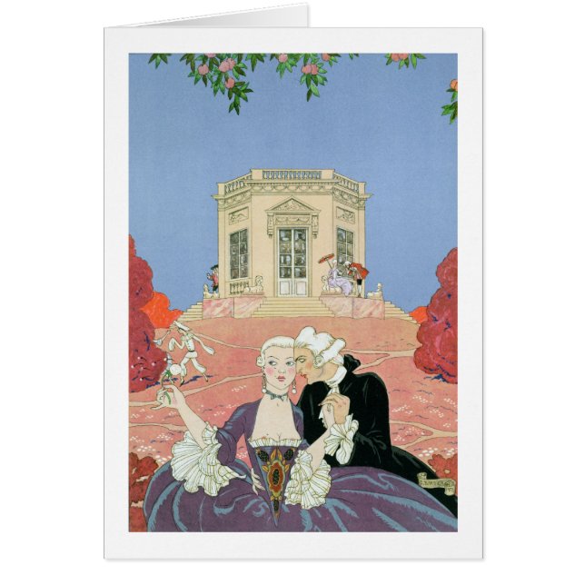 El Indolents, ilustracion para los 'Fetes Galantes (Frente)