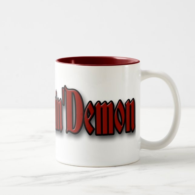 El infierno del o de la taza del demonio de (Derecha)