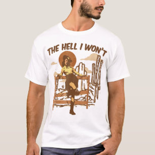 El infierno no voy a ser camiseta occidental, esti