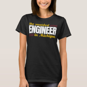 El Ingeniero Más Inteligente En La Camiseta De Mi