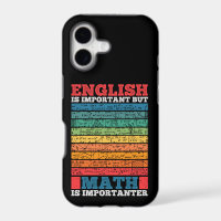 El inglés es importante, pero la matemática es imp