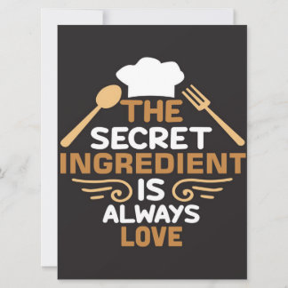 El ingrediente secreto es siempre amor