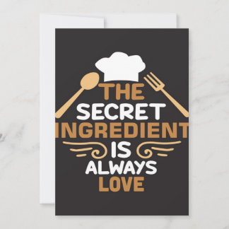 El ingrediente secreto es siempre amor lindo