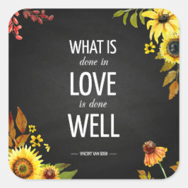 El inspirador sello de Pegatina de citas de amor d