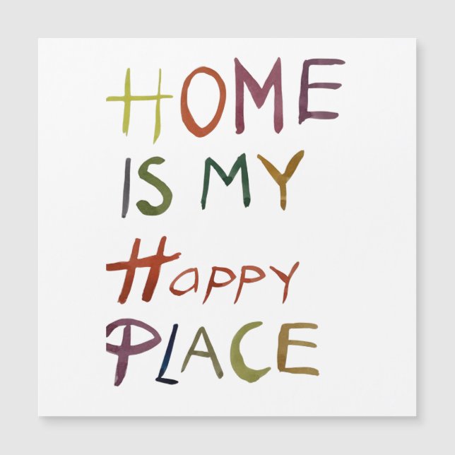 El Introvertido Feliz “Mi Hogar Es Mi Lugar Feliz” (Anverso)